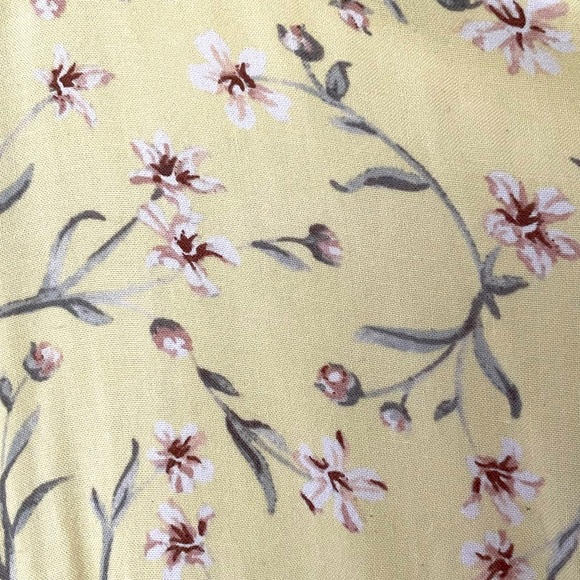 Yellow Vintage style floral dress - Picture 2 of 3